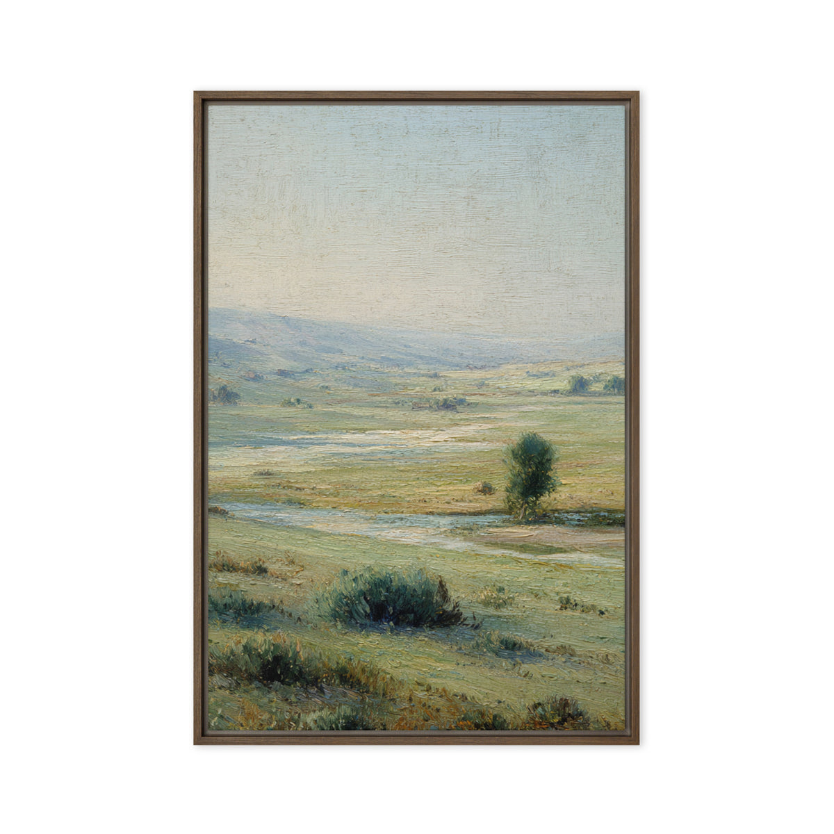 A Gentle Morning Across the Fields