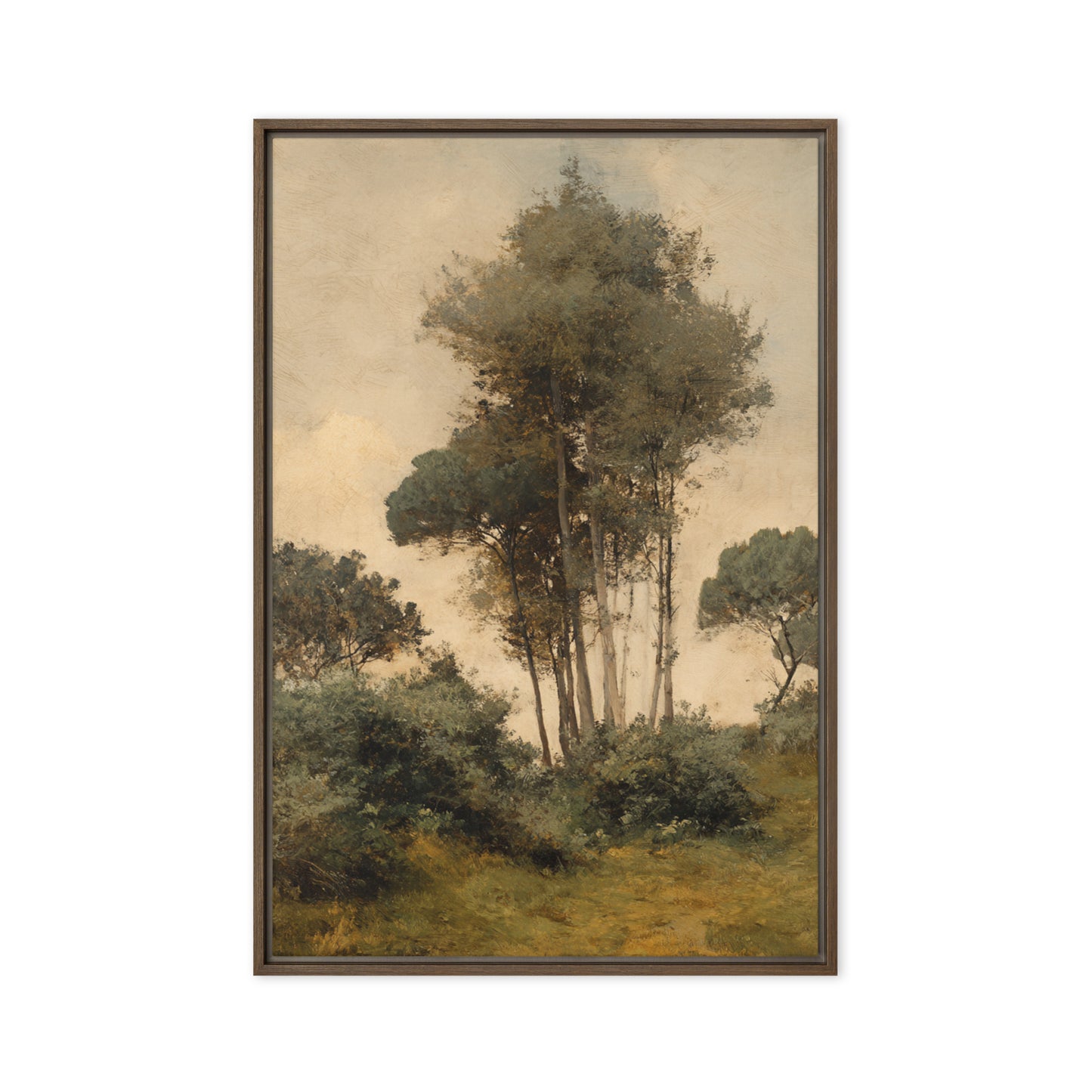 Countryside Tree Landscape Print – Quiet Grove