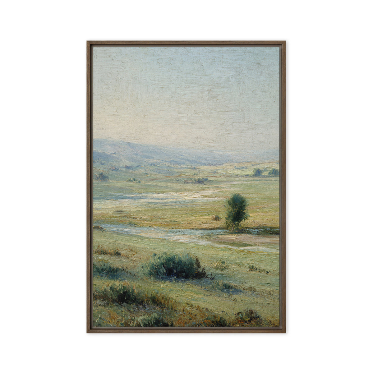 A Gentle Morning Across the Fields