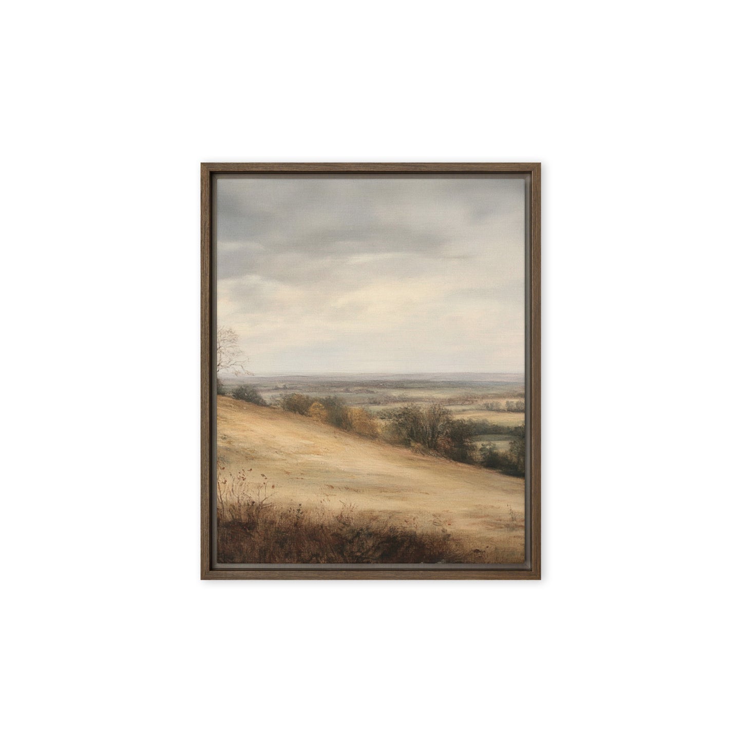 Fall Landscape Wall Art, Autumn Wildflowers Print (Digital Download)