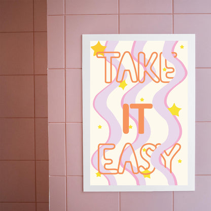 Positive Typography Wall Art – Minimalist Digital Print