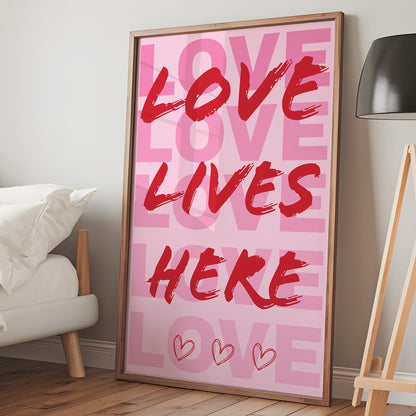 Love – Typography Art for Gifting