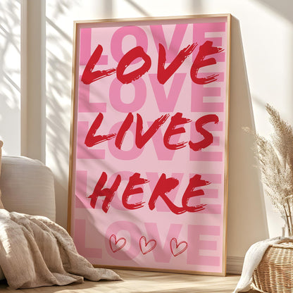 Love – Typography Art for Gifting
