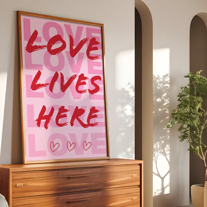 Love – Typography Art for Gifting
