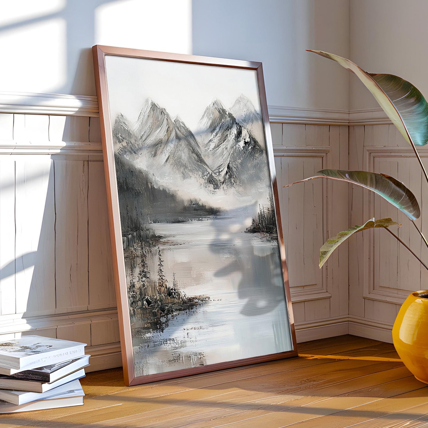 Vintage Mountain Wall Art (Digital Download)