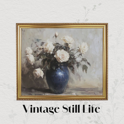 10 Vintage Still Life Art Prints Set: Eclectic Gallery Wall (Digital Download)