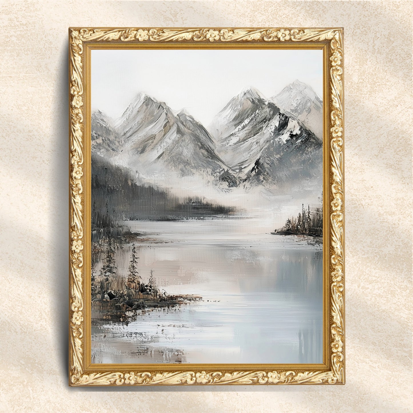 Vintage Mountain Wall Art (Digital Download)